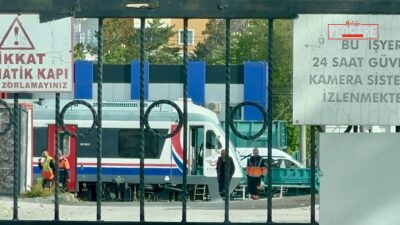 Malatya’da TCDD Taşımacılık Lokomotif Bakım Atölyesi’nde meydana gelen kazada, iki