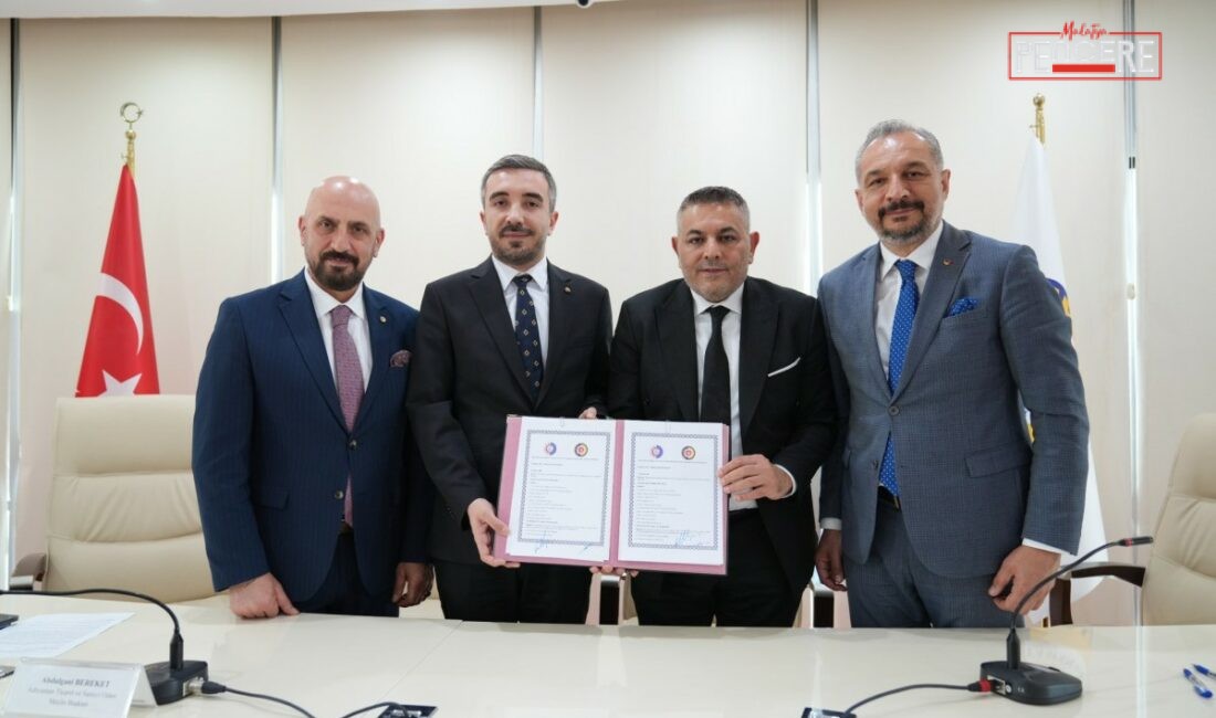 Adıyaman ve Malatya Ticaret ve Sanayi Odaları arasında imzalanan "Kardeş