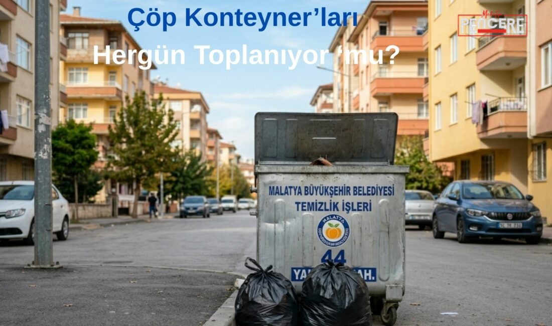 Mahallelerde bulunan çöp konteynerlerinin hangi sıklıkla toplandığı ve kötü koku
