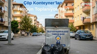 Mahallelerde bulunan çöp konteynerlerinin hangi sıklıkla toplandığı ve kötü koku