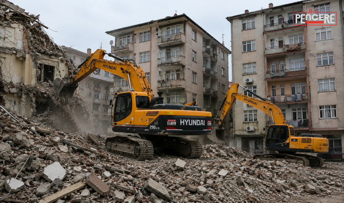 Deprem bölgelerinde ağır hasarlı ve riskli yapılara ilişkin açılan binlerce