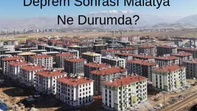 Depremin ardından Malatya’da yeniden inşa çalışmaları hızla sürerken, konut teslimleri