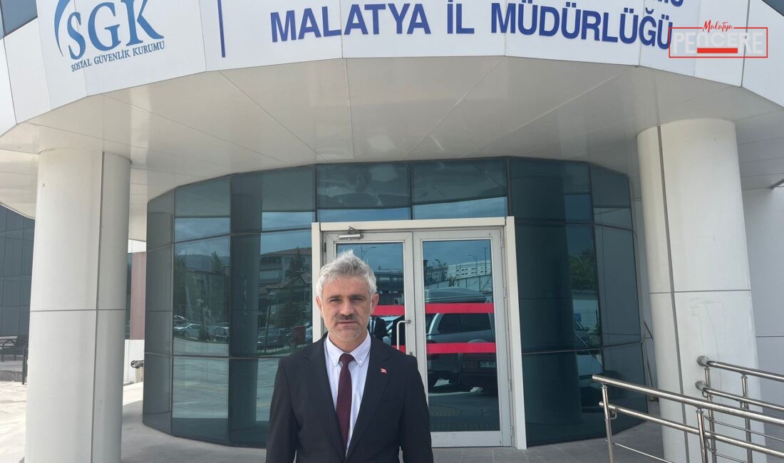 Malatya Türk Büro-Sen 1 Nolu Şube Başkanı Eyüp Selim Elmas,