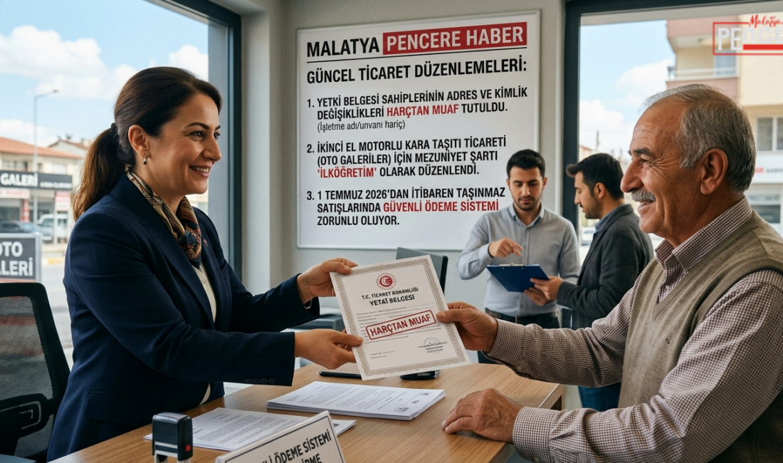 Ticaret Bakanlığı, taşınmaz, kuyum ve ikinci el motorlu kara taşıtı