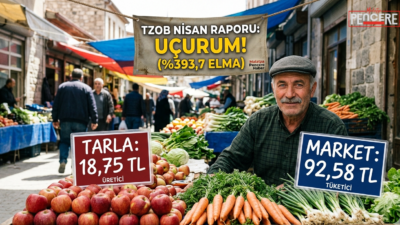 Türkiye Ziraat Odaları Birliği (TZOB) Genel Başkanı Şemsi Bayraktar, Nisan