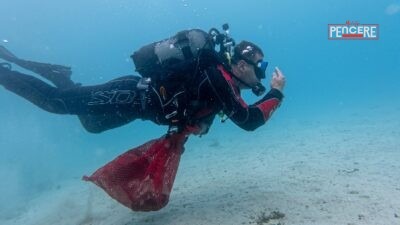 Malatya Büyükşehir Belediyesi ekipleri, Orduzu Pınarbaşı Göleti’nde gerçekleştirdiği temizlik çalışmasında