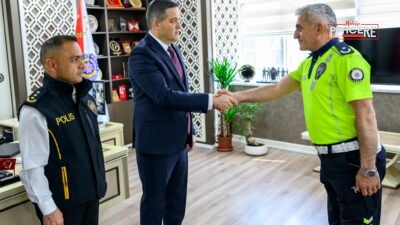 Malatya İl Emniyet Müdürü Kayhan Ay, Kurban Bayramı dolayısıyla düzenlenen