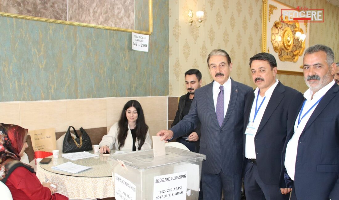 Malatya Esnaf ve Sanatkârlar Odaları Birliği (MESOB) Genel Kurulu’nda yeniden