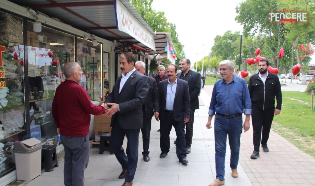 MESOB Başkanı Şevket Keskin, Kurban Bayramı öncesi Malatya esnafını ziyaret