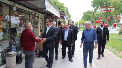 MESOB Başkanı Şevket Keskin, Kurban Bayramı öncesi Malatya esnafını ziyaret