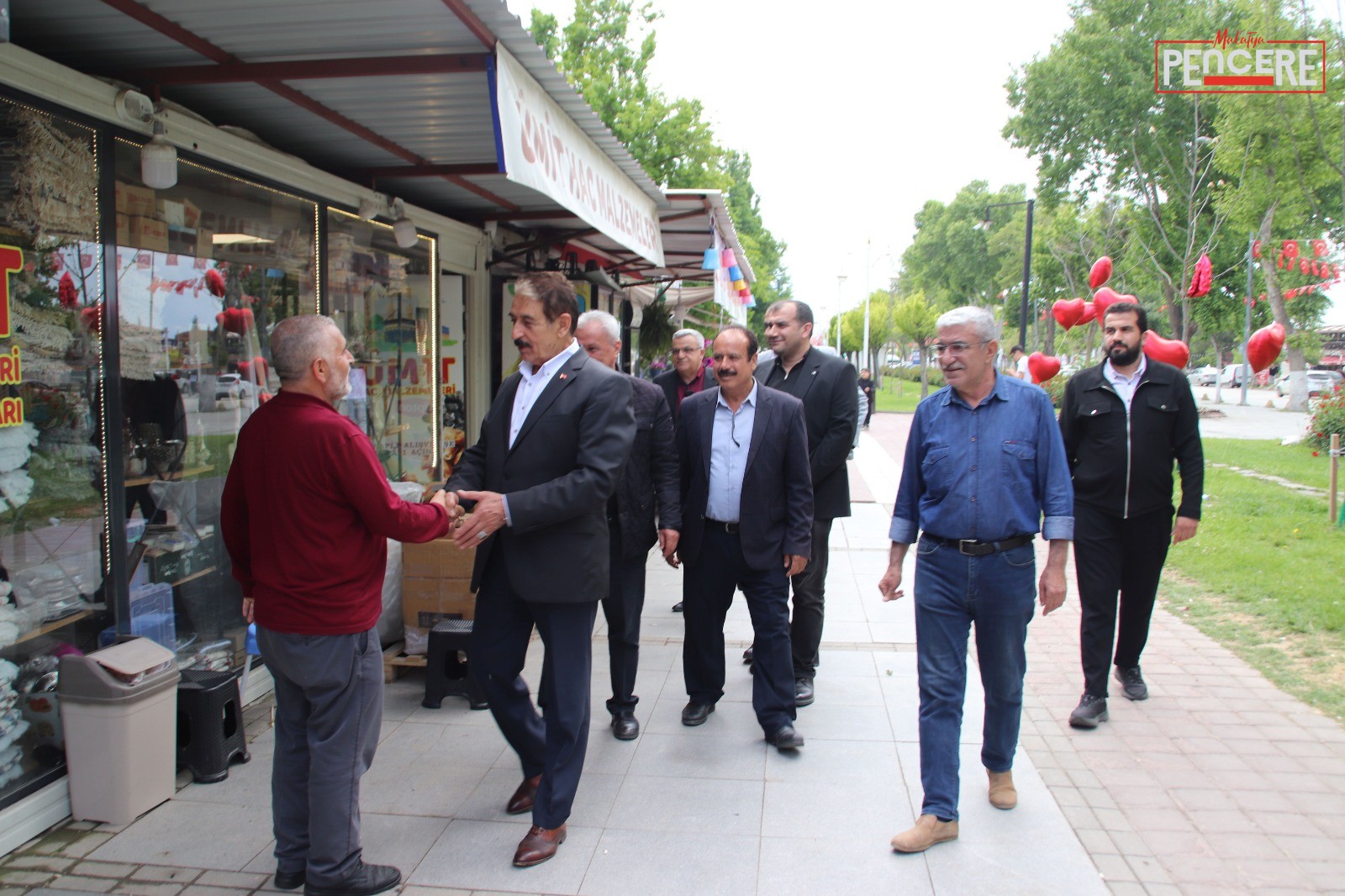 MESOB Başkanı Şevket Keskin, Kurban Bayramı öncesi Malatya esnafını ziyaret