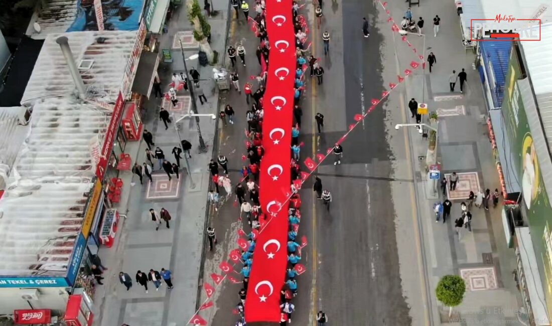 Malatya’da 19 Mayıs Atatürk’ü Anma, Gençlik ve Spor Bayramı’nın 107’nci