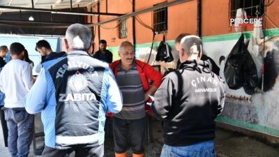 Yeşilyurt Belediyesi Zabıta ve Temizlik Müdürlüğü ekipleri, Kurban Bayramı öncesinde