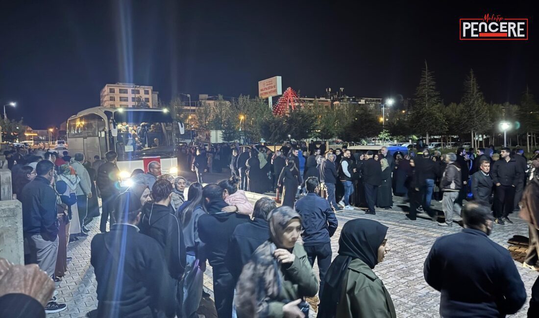 Malatya’da hac ibadetini yerine getirmek üzere kutsal topraklara gidecek ilk