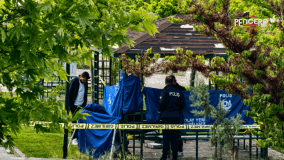 Malatya’nın Yeşilyurt ilçesinde 18 yaşındaki Beyzanur Narinç, çocuk parkındaki çardakta