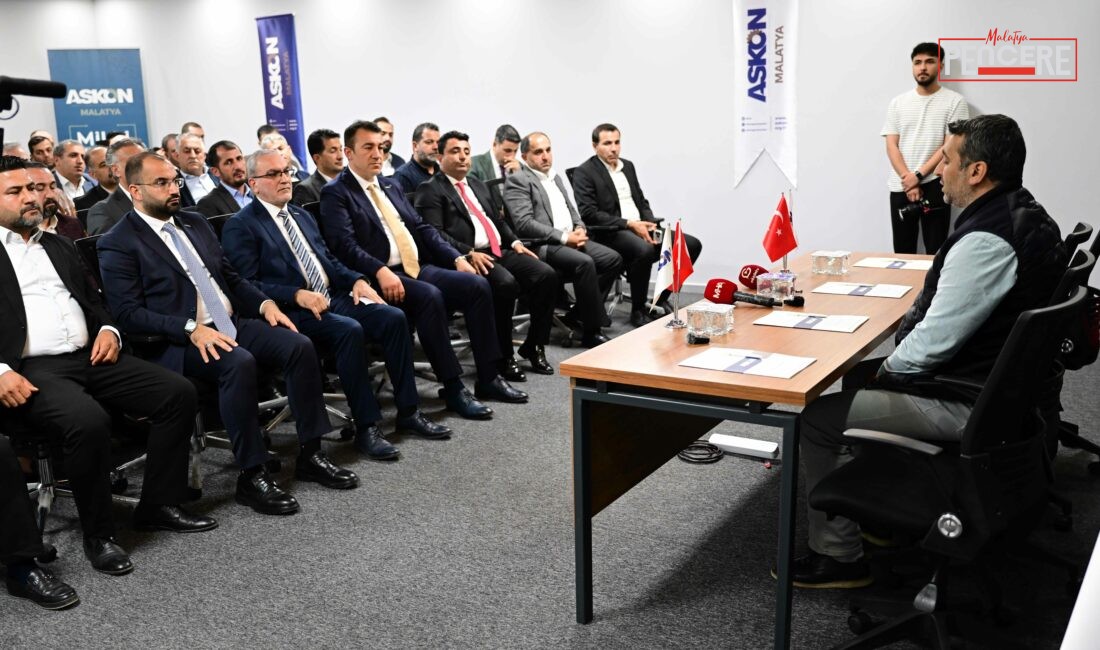 ASKON Malatya Şubesi’nde gerçekleştirilen genel kurul ve devir teslim programında