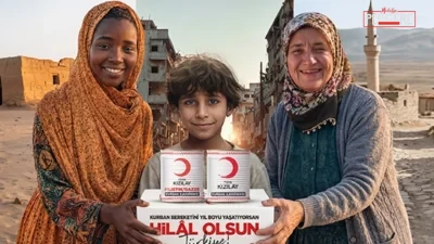 Türk Kızılay, 2026 yılı Kurban Bayramı kapsamında gerçekleştireceği vekâletle kurban