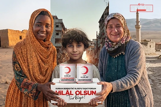 Türk Kızılay, 2026 yılı Kurban Bayramı kapsamında gerçekleştireceği vekâletle kurban