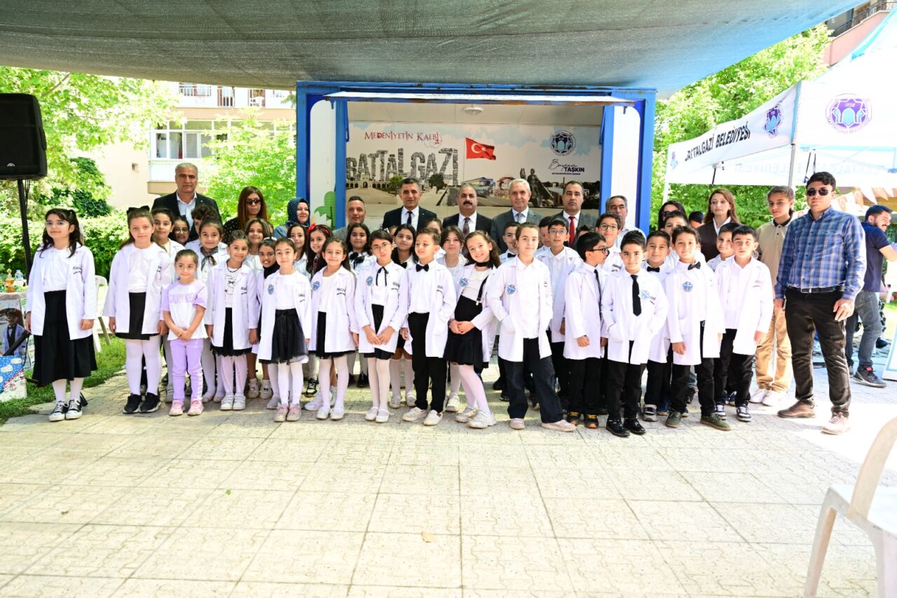 Battalgazi Belediyesi, Çevre Haftası kapsamında öğrencilerin çevre ve geri dönüşüm