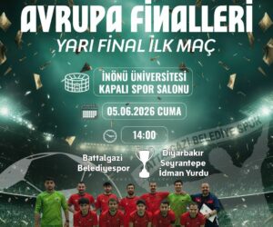 Türkiye Futbol Federasyonu Futsal Ligi’nde yarı finale yükselen Battalgazi Belediyespor,