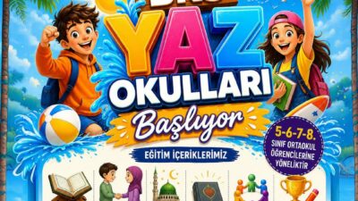 Battalgazi Belediyesi tarafından ortaokul öğrencilerine yönelik düzenlenen Yaz Okulu programı