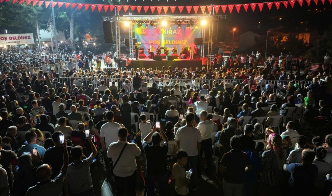 28. Yeşilyurt Kültür, Spor ve Kiraz Festivali kapsamında düzenlenen halk