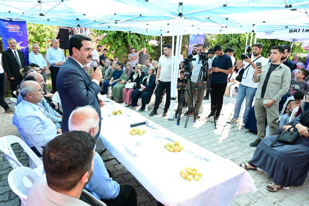 Battalgazi Belediye Başkanı Bayram Taşkın, “Vatandaş Soruyor, Başkan Cevaplıyor” programında