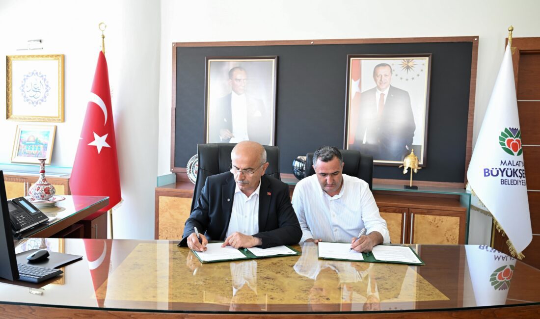 Malatya Büyükşehir Belediyesi ile hayırsever iş insanı Mehmet Ali Oğuzbey