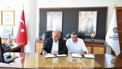 Malatya Büyükşehir Belediyesi ile hayırsever iş insanı Mehmet Ali Oğuzbey