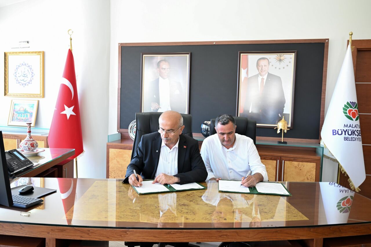 Malatya Büyükşehir Belediyesi ile hayırsever iş insanı Mehmet Ali Oğuzbey