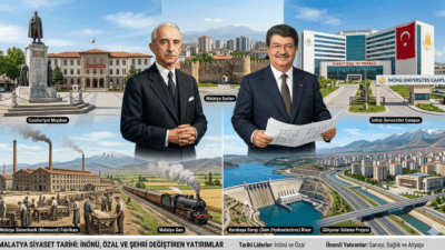 Malatya siyasetinde kimler geldi, kimler geçti? İsmet İnönü ve Turgut