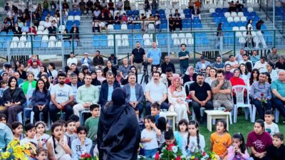 Hekimhan Kaymakamlığı öncülüğünde gerçekleştirilen şenlikte, yediden yetmişe tüm ilçe halkı