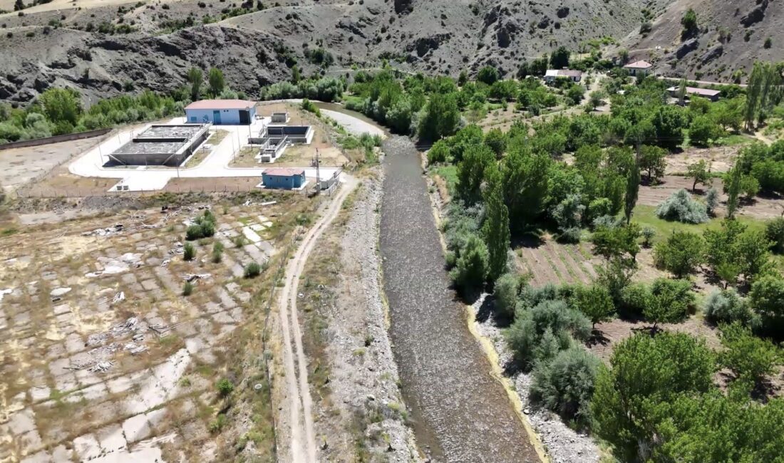 Eylül 2023’te açılan Hekimhan Atık Su Arıtma Tesisi’ne ulaşım halen