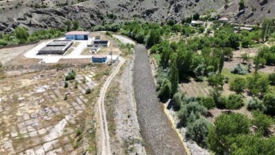 Eylül 2023’te açılan Hekimhan Atık Su Arıtma Tesisi’ne ulaşım halen