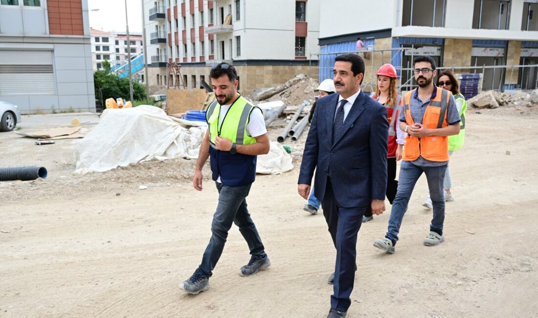 Battalgazi’de Niyazi Mısri Rezerv Alanı’nda Sona Doğru Battalgazi Belediye Başkanı Bayram Taşkın, Niyazi Mısri Rezerv Alanı’nda devam