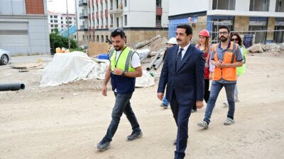 Battalgazi Belediye Başkanı Bayram Taşkın, Niyazi Mısri Rezerv Alanı’nda devam