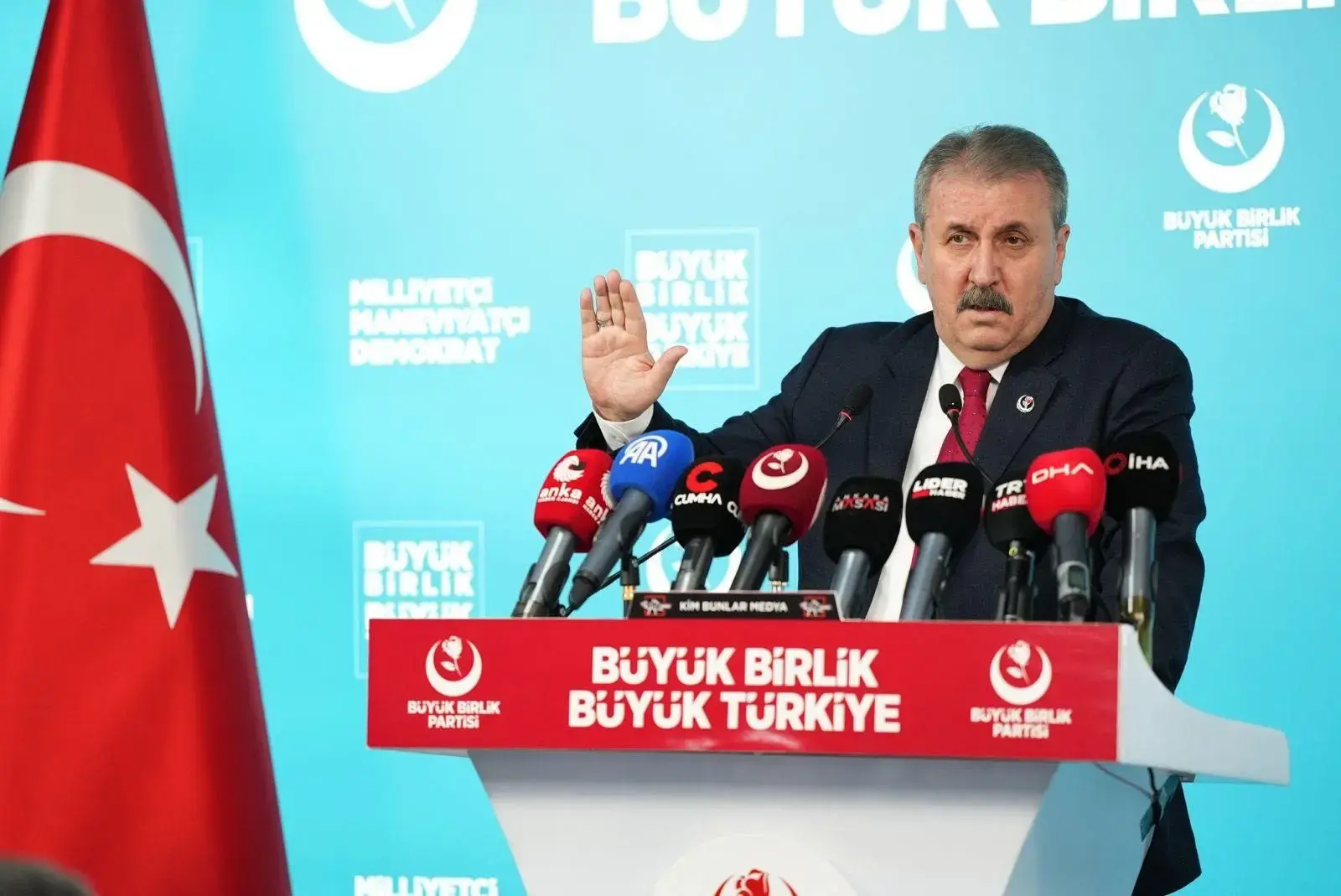 Büyük Birlik Partisi Malatya İl Başkanı Yüksel Duman, Ankara’da gerçekleştirilecek