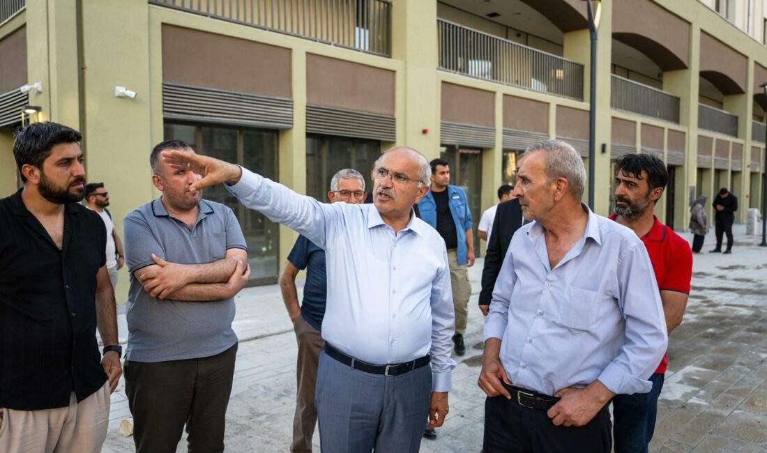Başkan Sami Er Çarşı Merkezinde İnceleme Yaptı Malatya Büyükşehir Belediye Başkanı Sami Er, çarşı merkezinde tamamlanan yeni