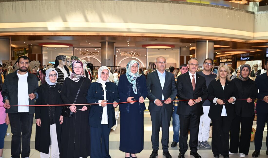 Kadınlar ve Engelliler Eserlerini Sergiledi Malatya Büyükşehir Belediyesi tarafından düzenlenen yıl sonu sergisinde, Kadın Kültür-Sanat,