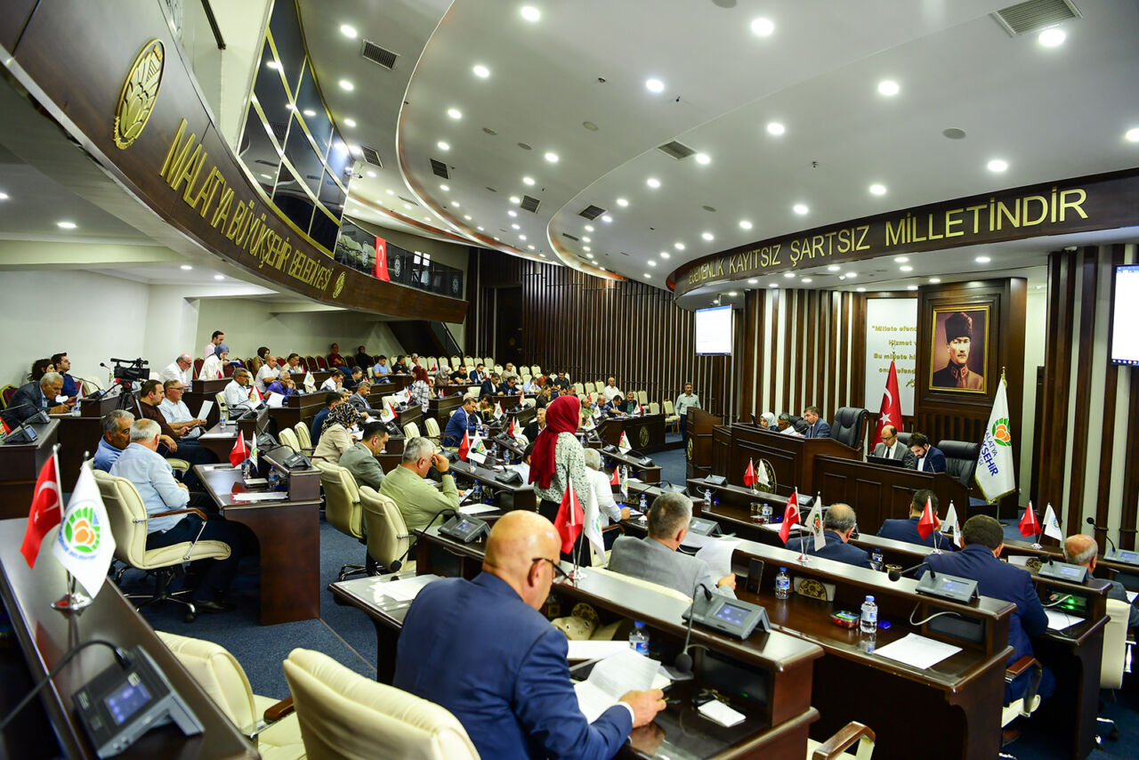 Malatya Büyükşehir Belediye Meclisi’nin Haziran ayı ilk birleşimi, Meclis Başkan