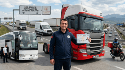 Ticari araç sürücülerinin zorunlu evrakı olan SRC belgesi hakkında merak