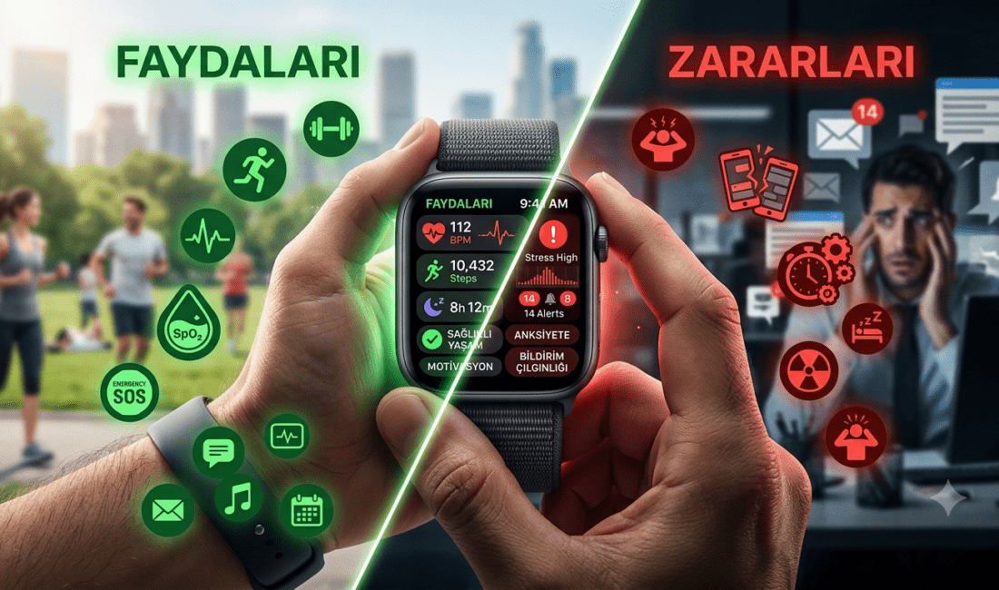 "Son yılların en popüler teknolojisi akıllı saatler gerçekten faydalı mı