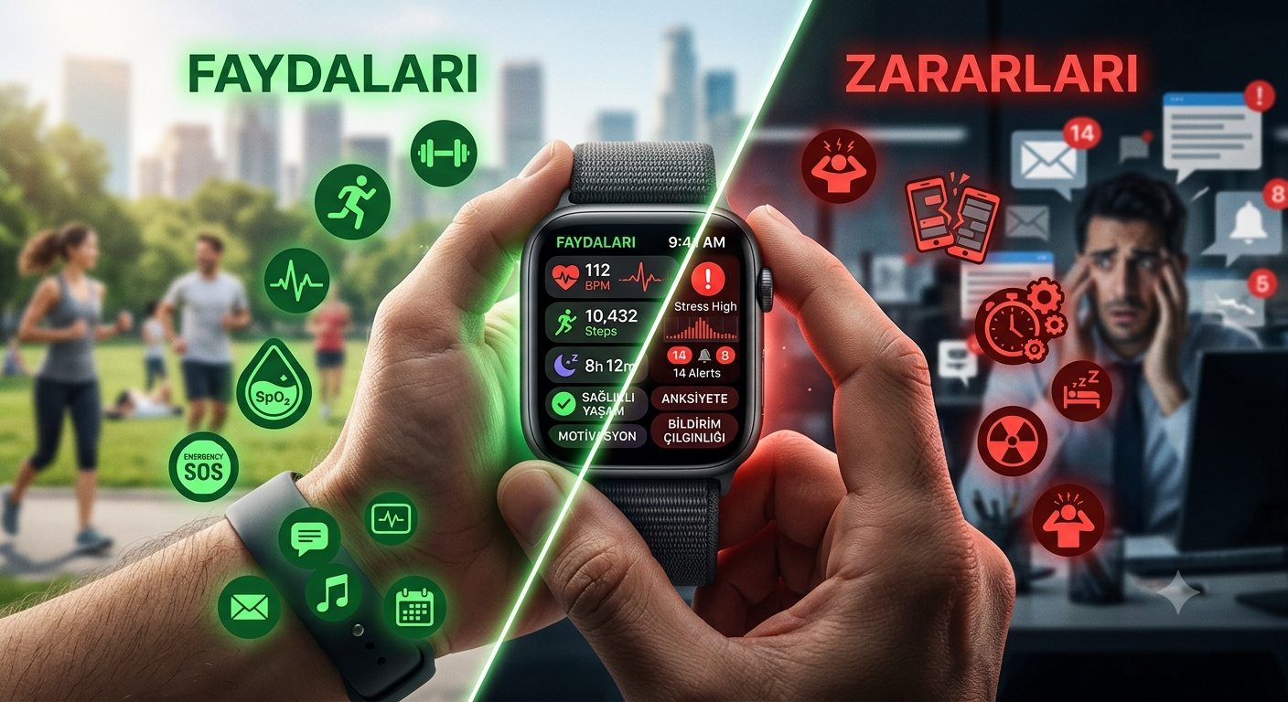 "Son yılların en popüler teknolojisi akıllı saatler gerçekten faydalı mı
