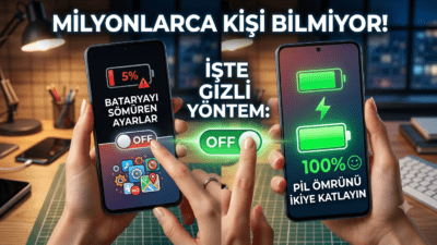 Telefonunuzun şarjı çabuk mu bitiyor? Gün içinde defalarca prize bağımlı