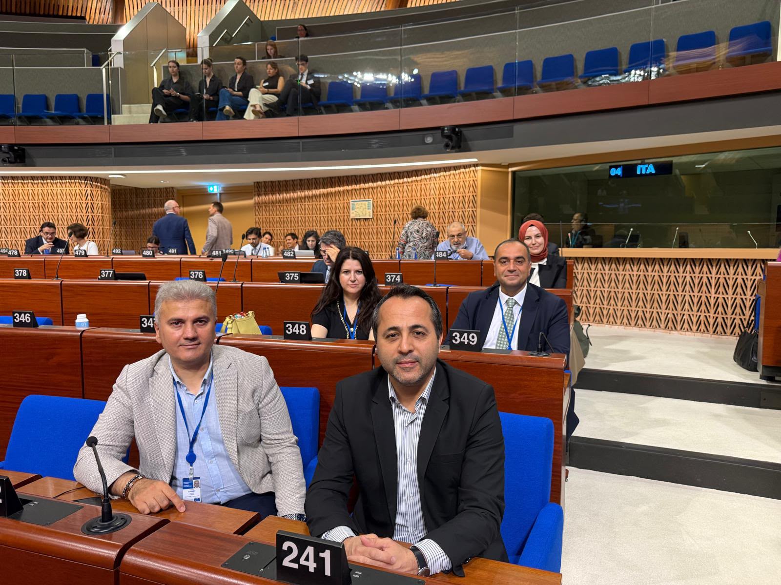 AK Parti Malatya Milletvekili Abdurrahman Babacan, Avrupa Konseyi Genel Kurulu