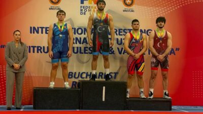 Romanya’da düzenlenen Uluslararası U20 Dumitru Pirvulescu & Vasile Iorga Güreş