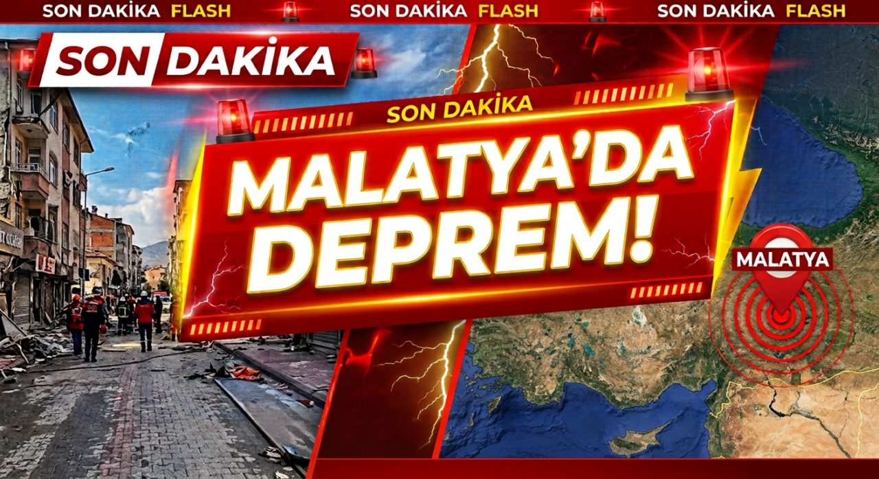 Malatya’da yaşayan vatandaşlar sarsıntı hissettikleri anda internette "Malatya’da deprem mi