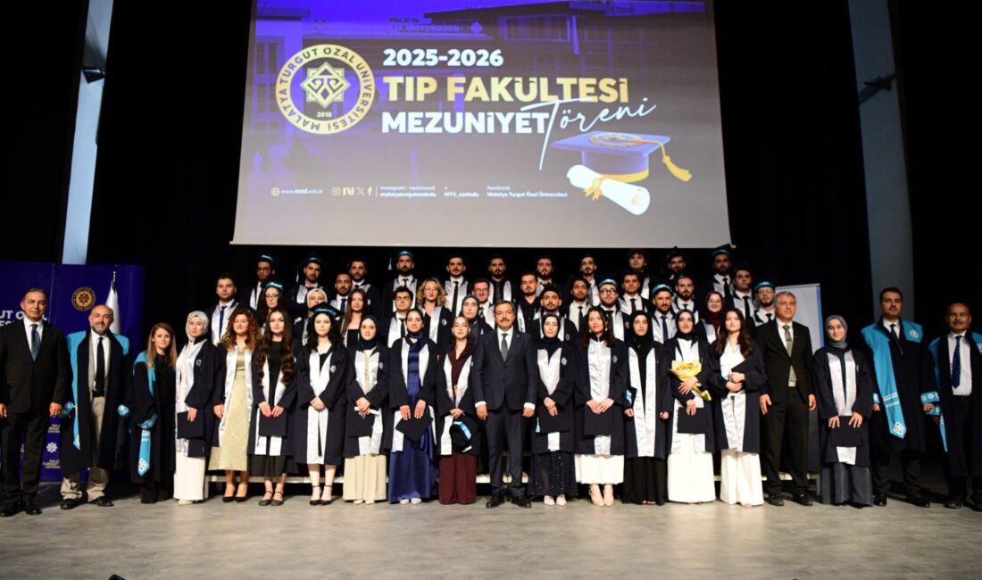 MTÜ Tıp Fakültesi İlk Mezunlarını Verdi Malatya Turgut Özal Üniversitesi (MTÜ) Tıp Fakültesi, 2025-2026 akademik yılında