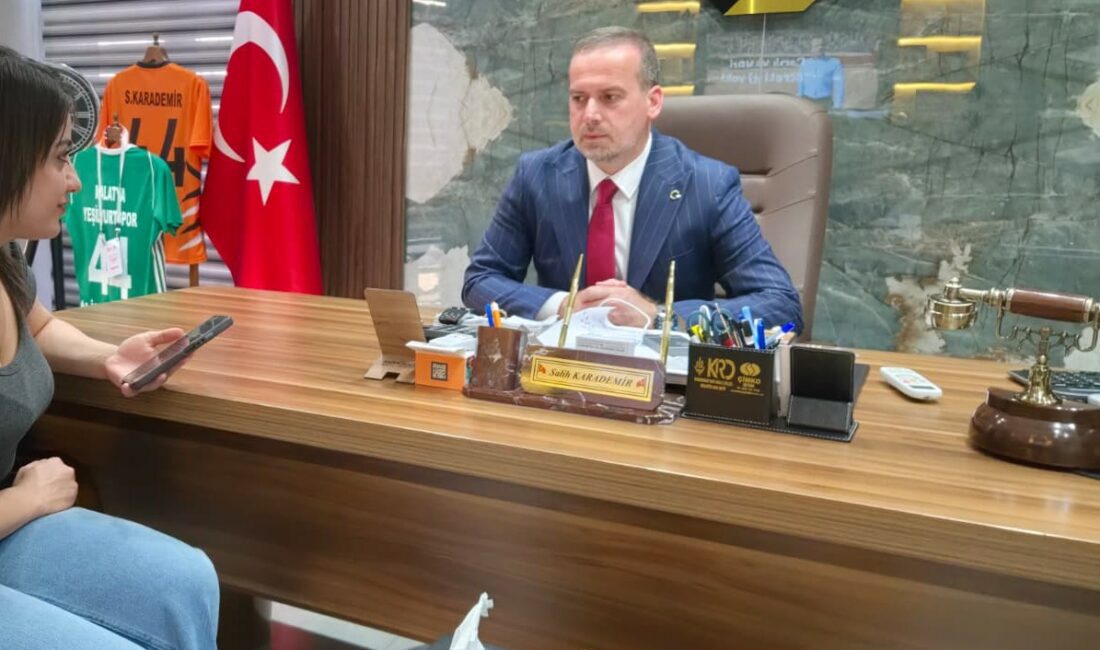 MAGİNDER Başkanı Salih Karademir’den Malatya İçin Birlik Çağrısı: “Geleceğe Umutla Bakmak İstiyoruz” Malatya Girişimci İş İnsanları Derneği (MAGİNDER) Yönetim Kurulu Başkanı Salih