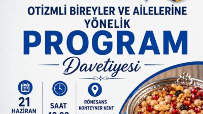 Akçadağ Dayanışma Derneği, otizmli bireyler ve ailelerine yönelik özel bir